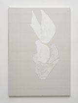 Ivory Crab by Sergej Jensen contemporary artwork painting works on paper