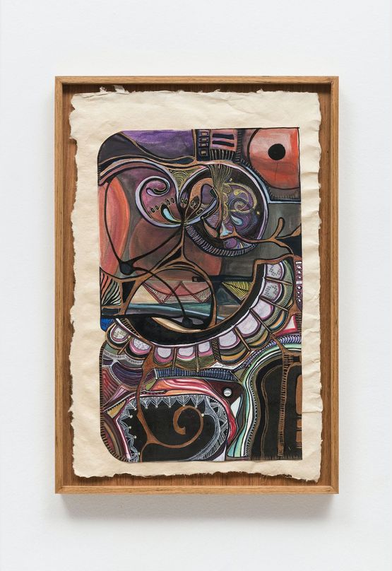 Eclipse by Sonia Gomes contemporary artwork Works on Paper