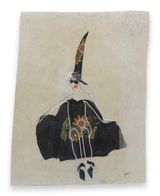 Karneval serisi 7 by Azade Koker contemporary artwork mixed media works on paper
