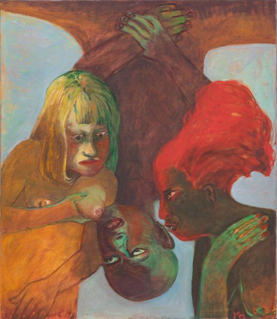 Forbidden Fruits 1 by Marcelle Hanselaar contemporary artwork Painting