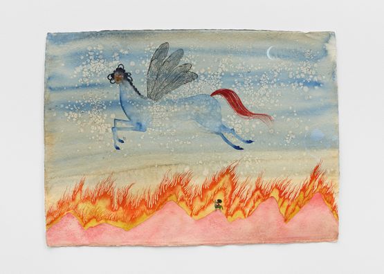Al-buraq come save us by Chioma Ebinama contemporary artwork Painting