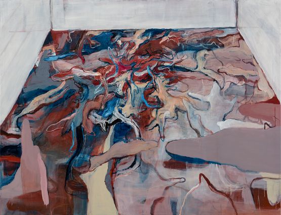 Indian Red  by Ying Hung contemporary artwork Painting