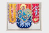 Cortejo Afro 50 anos de blocos Afros by Alberto Pitta contemporary artwork works on paper print