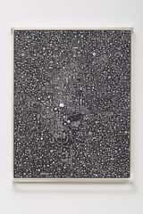 Black Complot white by Marco Maggi contemporary artwork painting