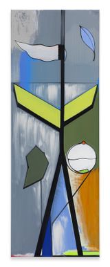Fahne by Thomas Scheibitz contemporary artwork mixed media
