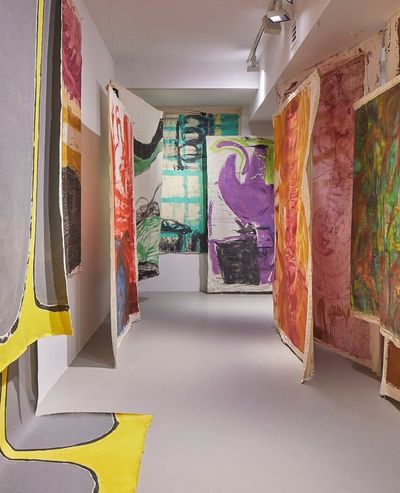 Vivian Suters Painting Takes Over Gladstones Space