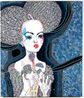 satellite fade-out 4 by Del Kathryn Barton contemporary artwork Painting