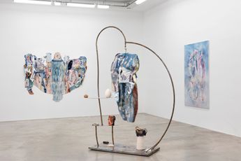 Contemporary art exhibition Mathilde Denize NEVER ENDING STORY at Perrotin Paris Marais France