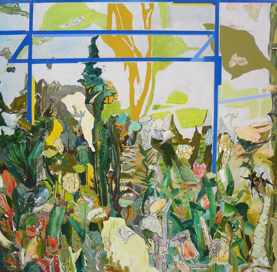 Jardim n. 46 by Lucia Laguna contemporary artwork Painting