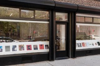 Bookstore contemporary art gallery in