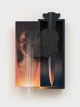 Threaded Silence by Arghavan Khosravi contemporary artwork painting sculpture