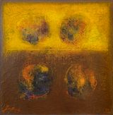 Flight in the Space by Anar Huseynzade contemporary artwork painting