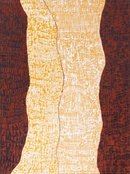 Ngiya Murrakupupuni by Michelle Pulatuwayu Woody Minnapinni contemporary artwork Painting