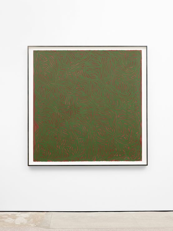 Irregular Curves by Sol Lewitt contemporary artwork Painting