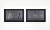 Glyphs VI by Gerard  Kelly contemporary artwork print works on paper