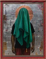Shrouded III by Leslie De Chavez contemporary artwork painting