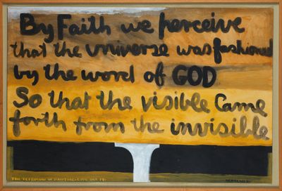 Colin McCahon Work Makes Rare Appearance at Auction