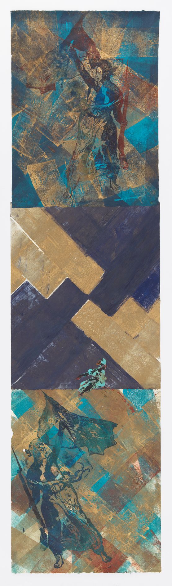 Liberty by Nancy Spero contemporary artwork Painting