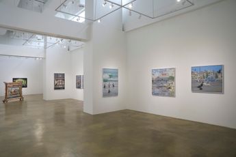 Contemporary art exhibition Adam De Boer Littoral Images Metaphors and Footnotes from the Shore at Gajah Gallery Jakarta Indonesia