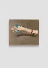Carried Away by Butterflies 2 by Xiao Hanqiu contemporary artwork painting