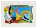 Above and Beyond by David Hockney contemporary artwork Print