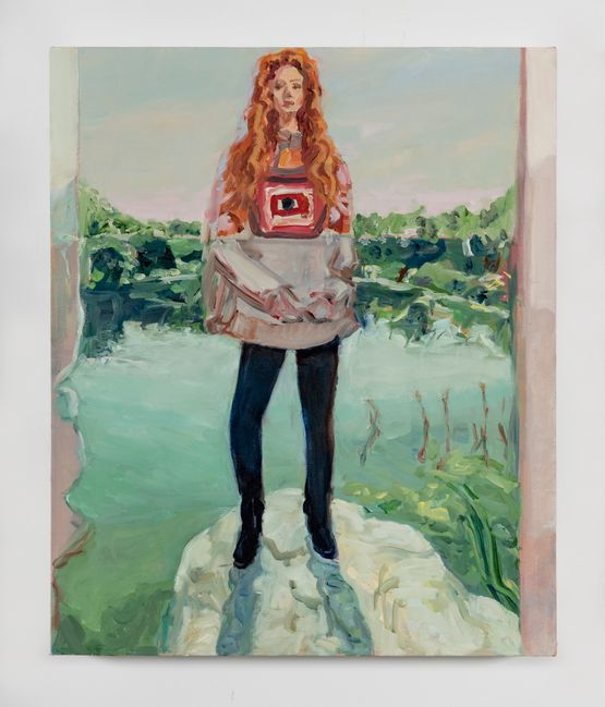 Green Lake by Janet Werner contemporary artwork Painting