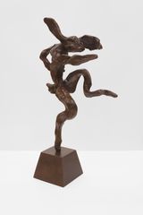 Small Nijinski Hare by Barry Flanagan contemporary artwork sculpture