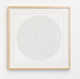 Innumerable Counts Spiral - digital font by Tatsuo Miyajima contemporary artwork works on paper