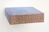 Nyxkonsole graublau by Hanakam  Schuller contemporary artwork sculpture