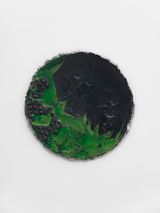 Uma das sete luas que vera quando beber o veneno verde de Joao Carpinteiro by Darks Miranda contemporary artwork painting sculpture works on paper