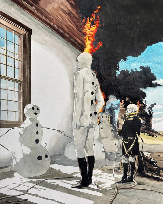 HOLY by Noh Sangho contemporary artwork Painting