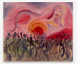 Enthused by the Goddess of Sunrise by Sophie Von Hellermann contemporary artwork painting