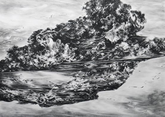 there IX by Julia Steiner contemporary artwork Works on Paper