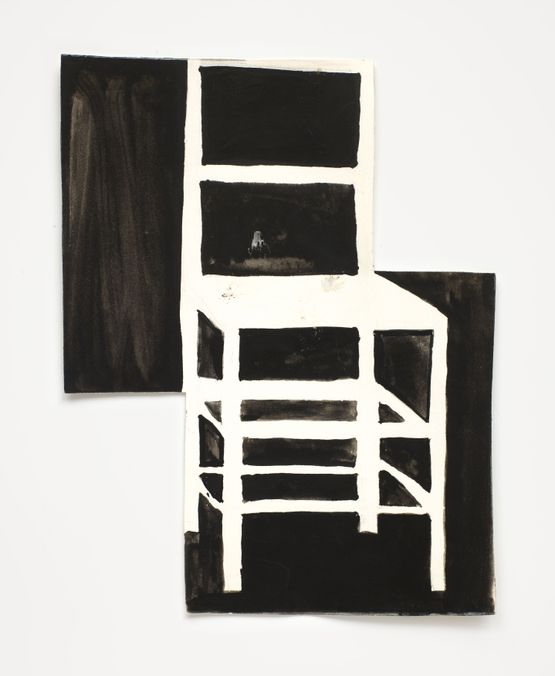 Untitled Watercolor Study by Mary Heilmann contemporary artwork Works on Paper