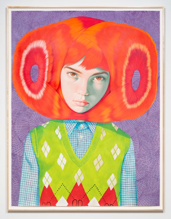 Inka by Angeles Agrela contemporary artwork Painting
