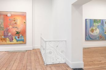 Contemporary art exhibition Matthias Weischer Off Target at GRIMM London United Kingdom