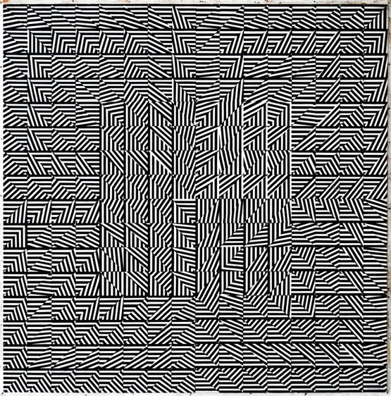 Zone 1 Paris by Mehdi Moutashar contemporary artwork Drawing