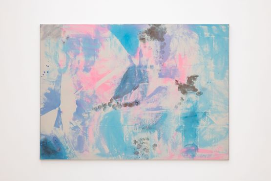 Hitting The Lift by Victoria Morton contemporary artwork Painting