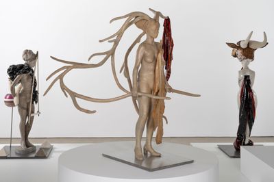 Bharti Khers Alchemical Bodies at Yorkshire Sculpture Park