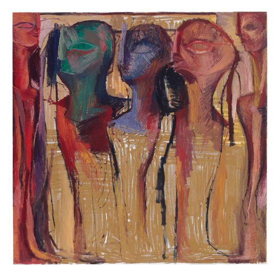Untitled by Tincuta Marin contemporary artwork Painting