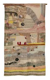 Differently able VII by Vinoja Tharmalingam contemporary artwork sculpture textile