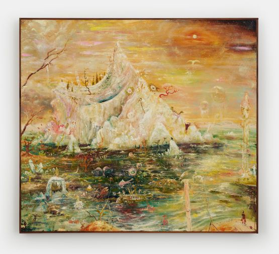 Iceberg by Peter Burns contemporary artwork Painting