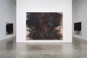Contemporary art exhibition Hermann Nitsch Selected Paintings Actions Relics and Musical Scores 19622020 at Pace Gallery 508  510 West 25th New york United States