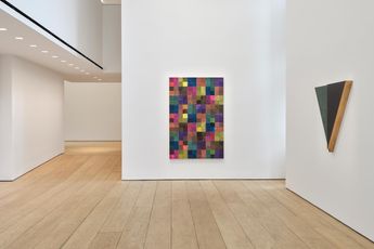 Contemporary art exhibition McArthur Binion StutteringStandingStill II at Lehmann Maupin 501 West 24th Street New York United States
