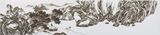 Imitating Old Man and Crane by Tang Yin Ming Dynasty by Chen Chun-Hao contemporary artwork mixed media painting sculpture