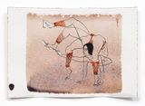 Antibody drawing 2 by Hayv Kahraman contemporary artwork painting works on paper