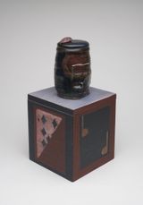 The jar known as tongue tied by Denis OConnor contemporary artwork sculpture