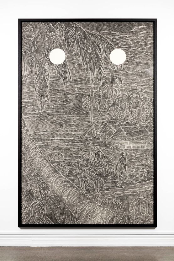 High Tide by Laith Mcgregor contemporary artwork Works on Paper