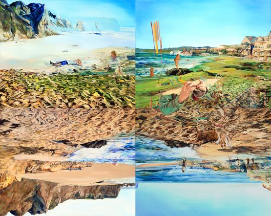 Threshold_Mirror by Jihyun Lee contemporary artwork Painting