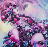 Happy Birthday010 by Caison Wang contemporary artwork mixed media painting